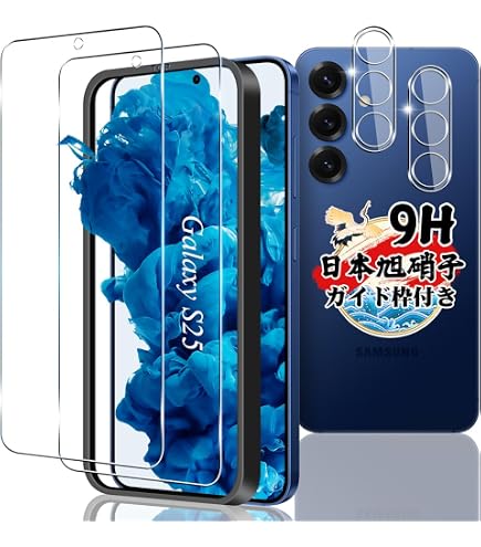 Amazon.co.jp: 対応 Galaxy S25 5G ケース クリア 黄変防止 + Galaxy